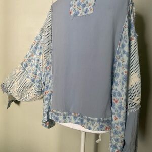 POL, new, oversized small but more like a OSFA, gorgeous sleeves